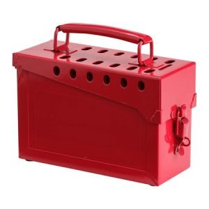 Red Group Lockout Box